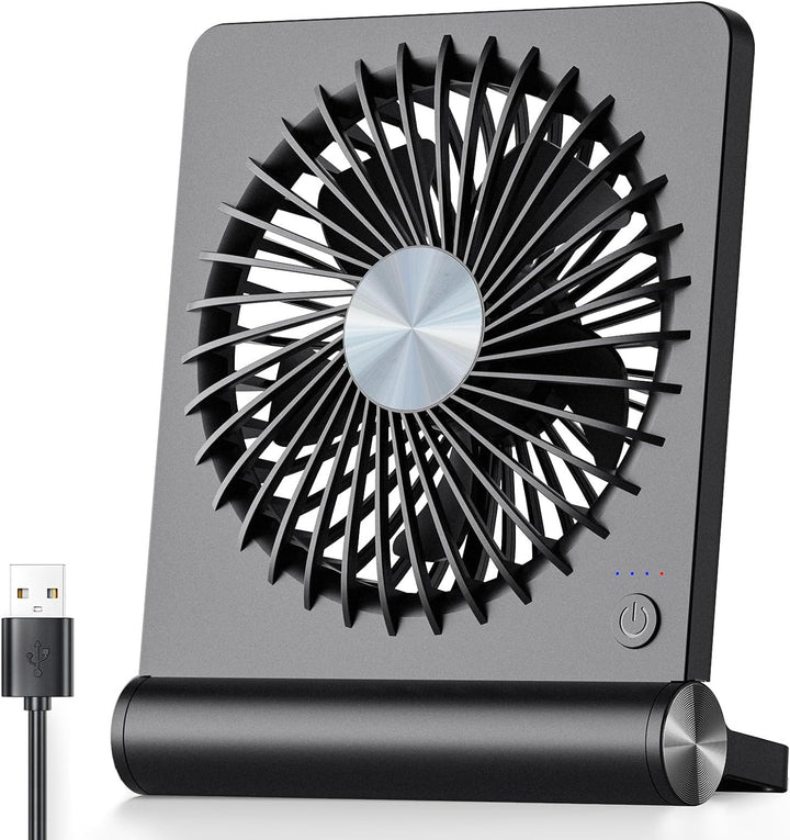 Ventilatore da Scrivania Ultra Silenzioso Design Compatto Raffrescante - Vesarelli