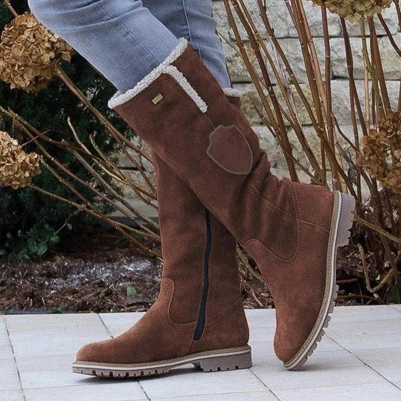 Stivali Donna Invernali Fodera in Peluche Comfort - Vesarelli