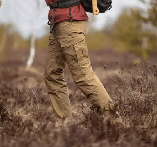 Pantaloni Uomo Tattici Resistenti Funzionali Vestibilità Comoda - Vesarelli