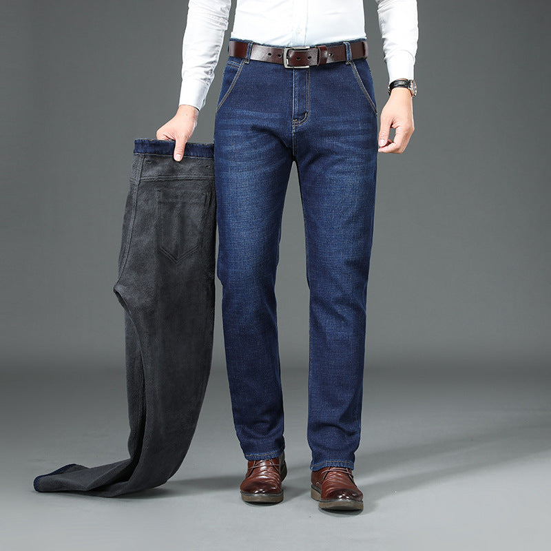 Jeans Uomo Foderati Lana Comfort