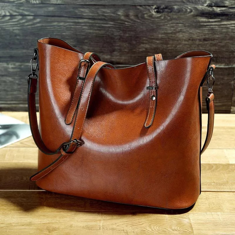 Borsa Tracolla Donna in Pelle Vintage Morbida - Vesarelli