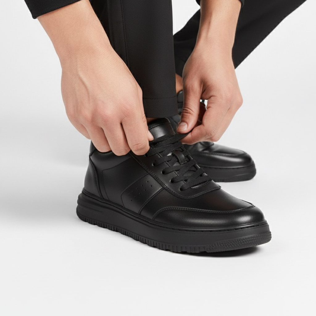 Sneakers Uomo con Rialzo Interno Design Moderno