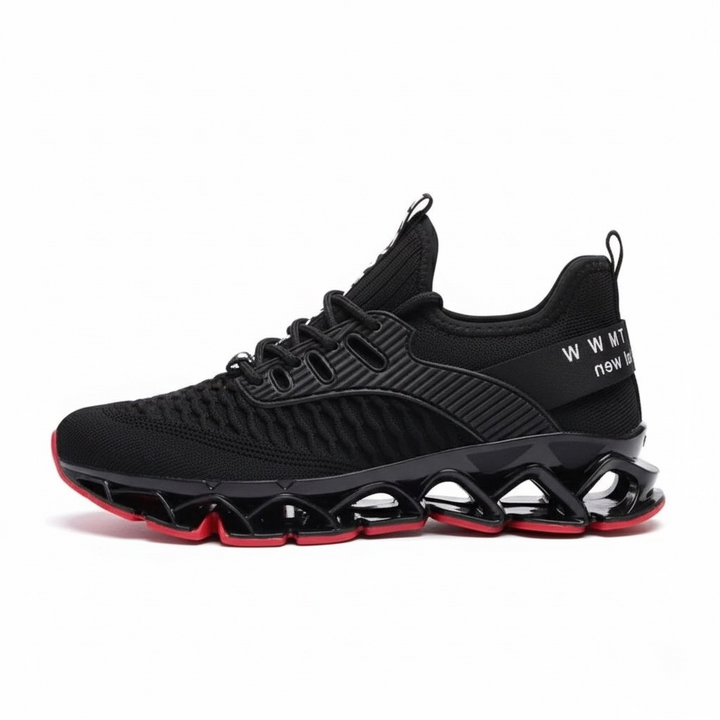 Sneakers Uomo con Rialzo Interno Suola Strutturata Comfort