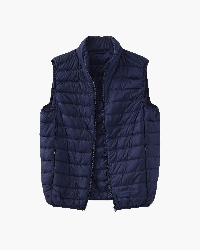 Gilet Uomo Puffer Leggero Isolante Slim Fit