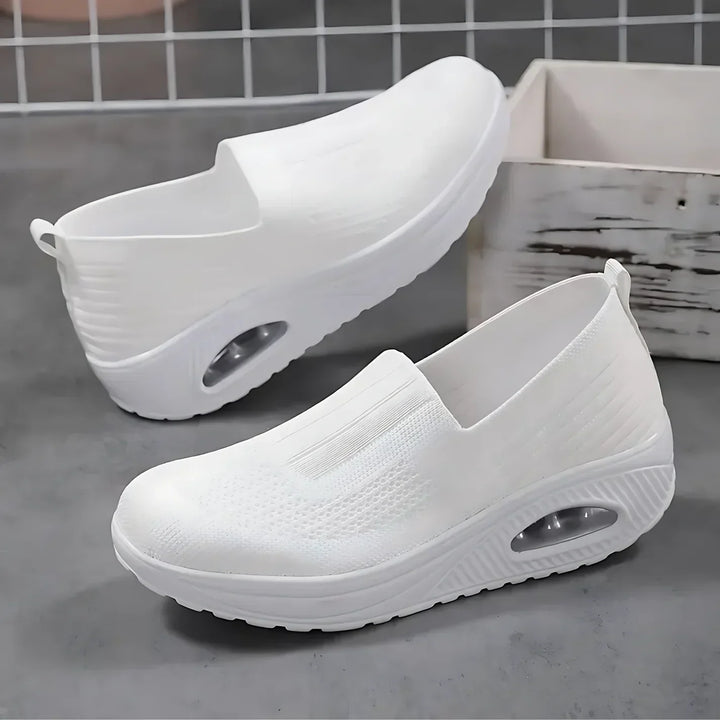 Sneakers Donna Mesh Traspirante Ortopediche Slip-On Leggere Comode
