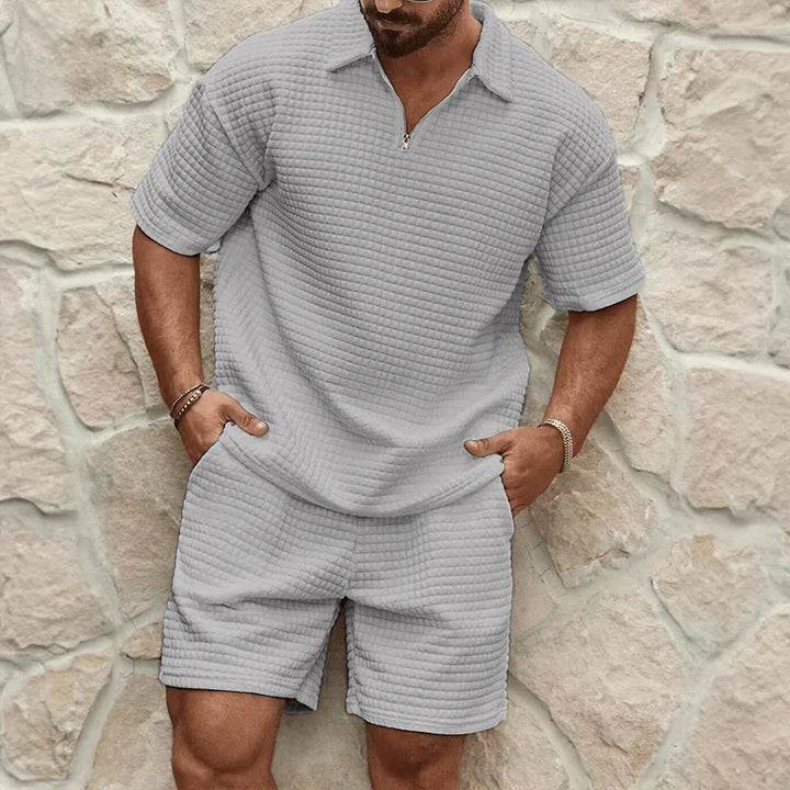 Set Estivo Uomo Polo e Shorts Classici