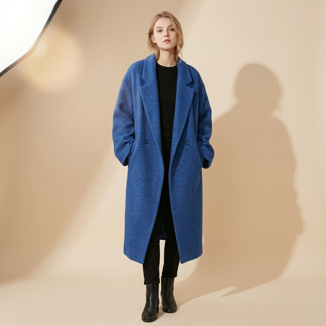 Cappotto Lungo Donna Caldo Versatile Classico