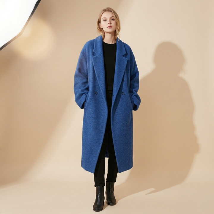 Cappotto Lungo Donna Caldo Versatile Classico