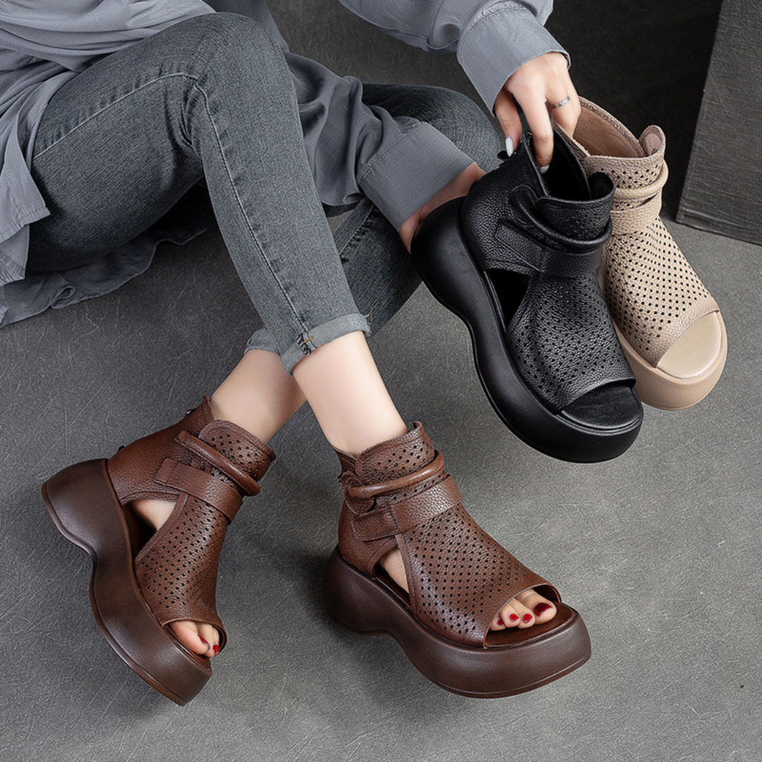Sandali Donna Estivi Suola Morbida Plateau Comodi Casual