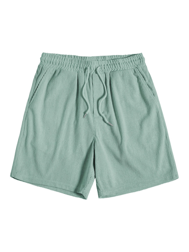 Set Uomo Camicia e Pantaloncini Estivi Leggeri