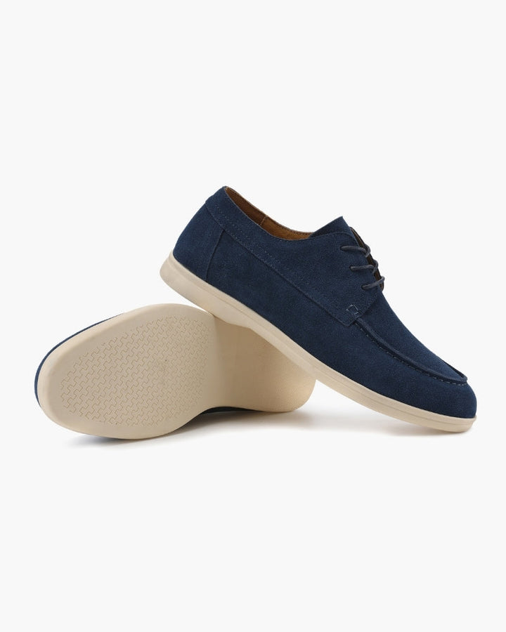 Scarpe Uomo in Camoscio con Lacci Comfort e Stile Casual