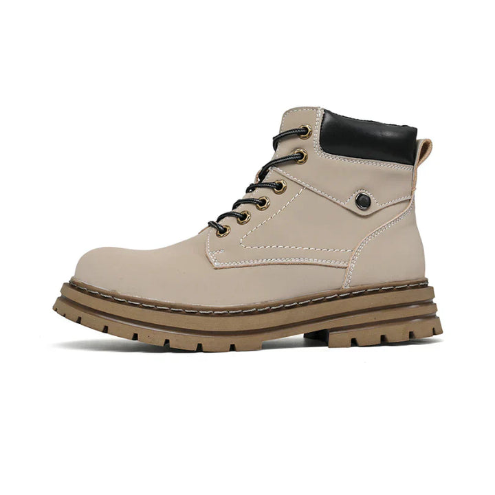 Stivaletti Uomo con Rialzo Interno Suola Antiscivolo Outdoor