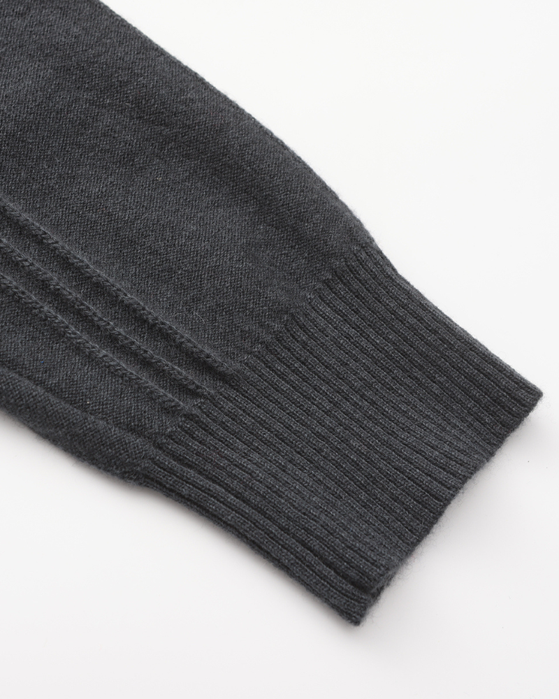Maglione Uomo in Cashmere Mezzo Zip Comfort