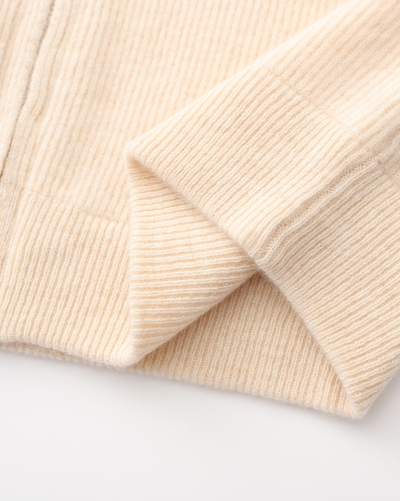 Maglione Uomo con Zip Tessuto Morbido Vestibilità Comoda