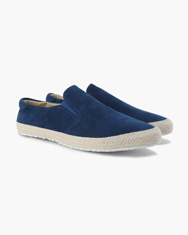Scarpe Slip-On Uomo in Camoscio Comfort Calzata Naturale