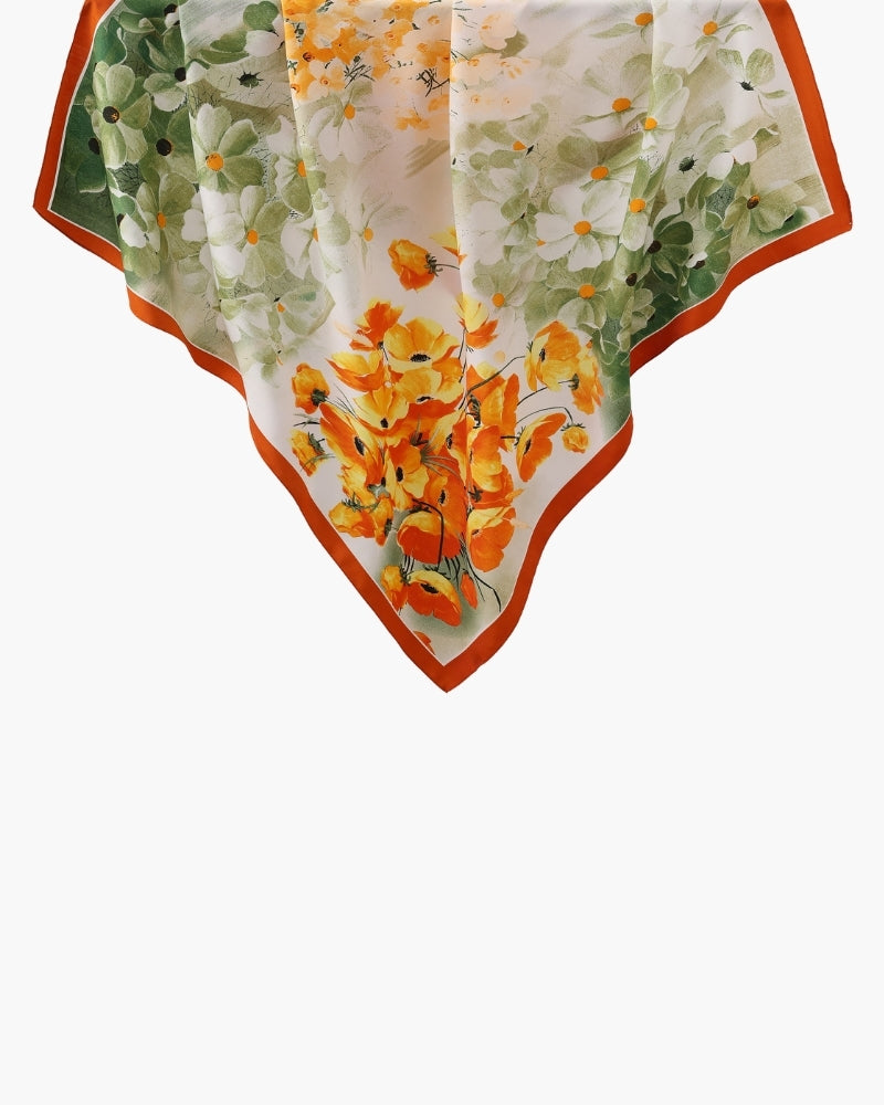 Foulard Donna Twill Seta Morbido Artigianale