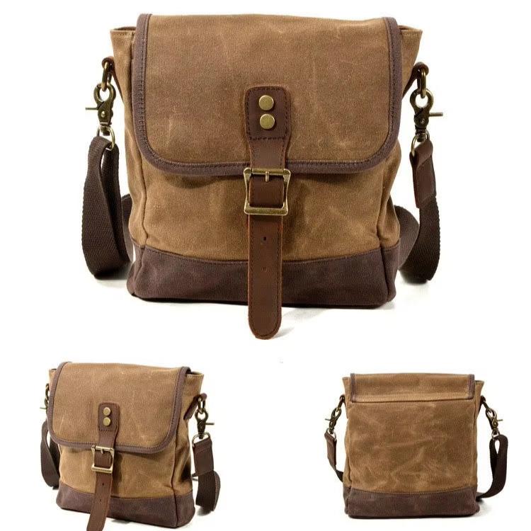 Borsa a Tracolla Uomo in Tela da Viaggio Comoda - Vesarelli