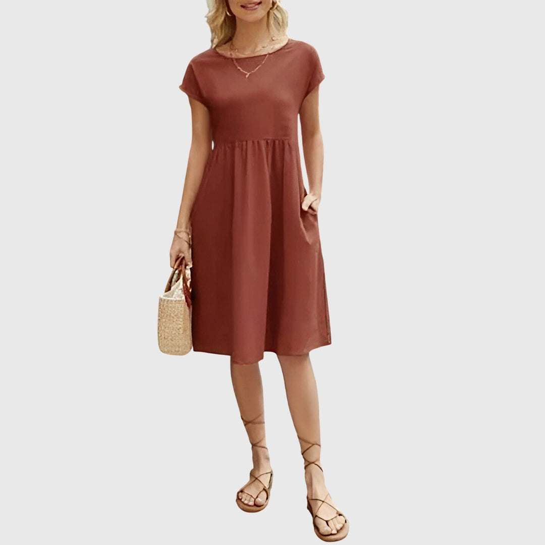 Abito Donna Tessuto Leggero Linea Fresca Primavera