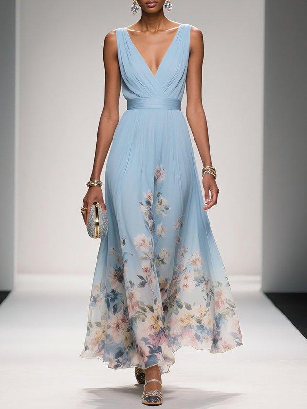 Abito Sposa Stampa Floreale Linea Romantica Dettaglio Botanico