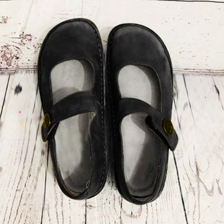 Scarpe Donna Pelle Scamosciata Comode Suola Morbida Casual