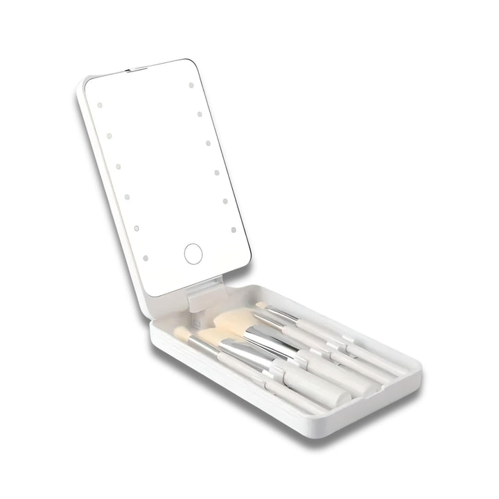 Set Pennelli Trucco Donna Viaggio Elegante e Pratico - Vesarelli
