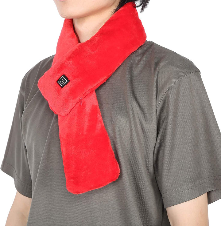 Scaldacollo Unisex Riscaldato Ricaricabile USB Morbido
