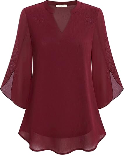 Blusa Donna Fluida Maniche a Pipistrello Leggera