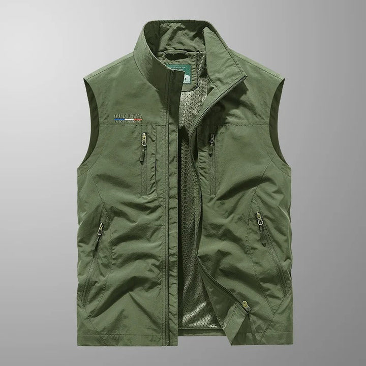 Gilet Uomo Multitasche Leggero Resistente e Comodo