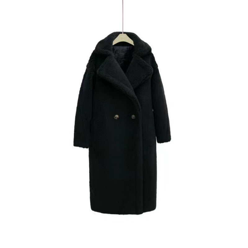 Cappotto Lungo Donna in Pelliccia Sintetica Morbido Elegante - Vesarelli