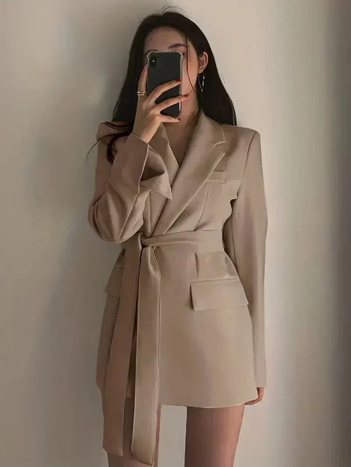 Mini abito blazer donna Sartoriale Slim Fit