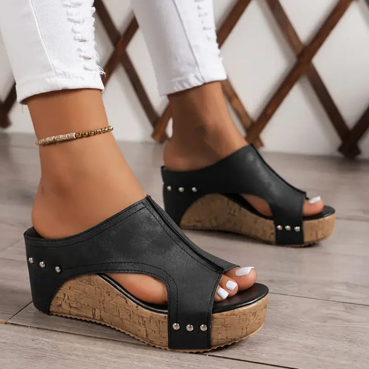 Sandali Ortopedici Donna Calzature Comode Comfort - Vesarelli