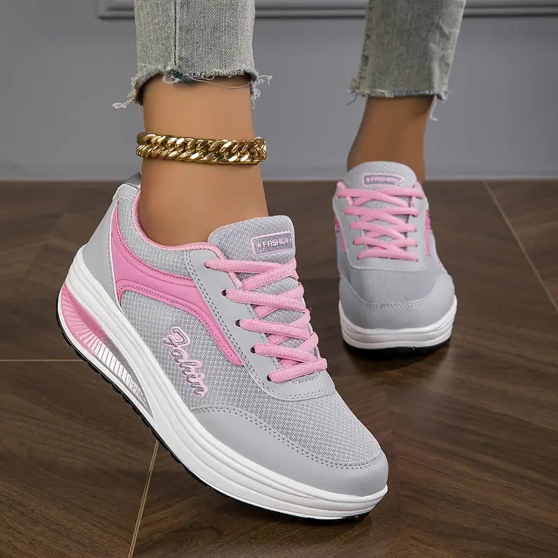 Sneakers Donna Ortopediche Traspiranti Lacci Comode Supporto