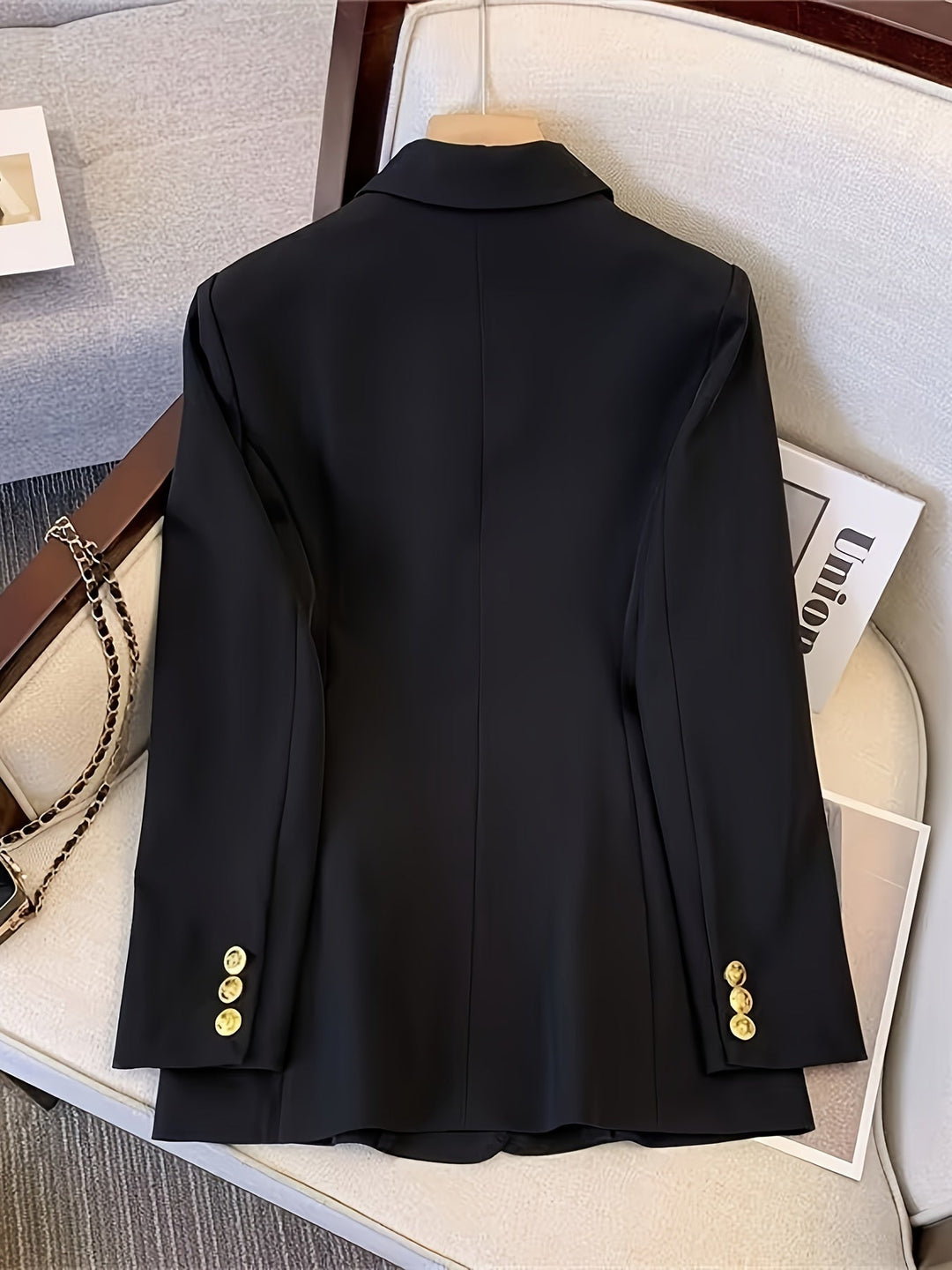 Blazer Donna Sottile Elegante con Bottoni Classico