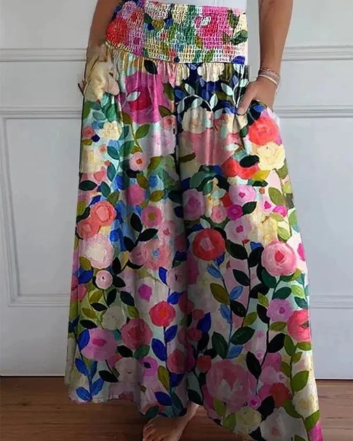 Pantaloni Culottes Donna Leggeri Larghi Comodi