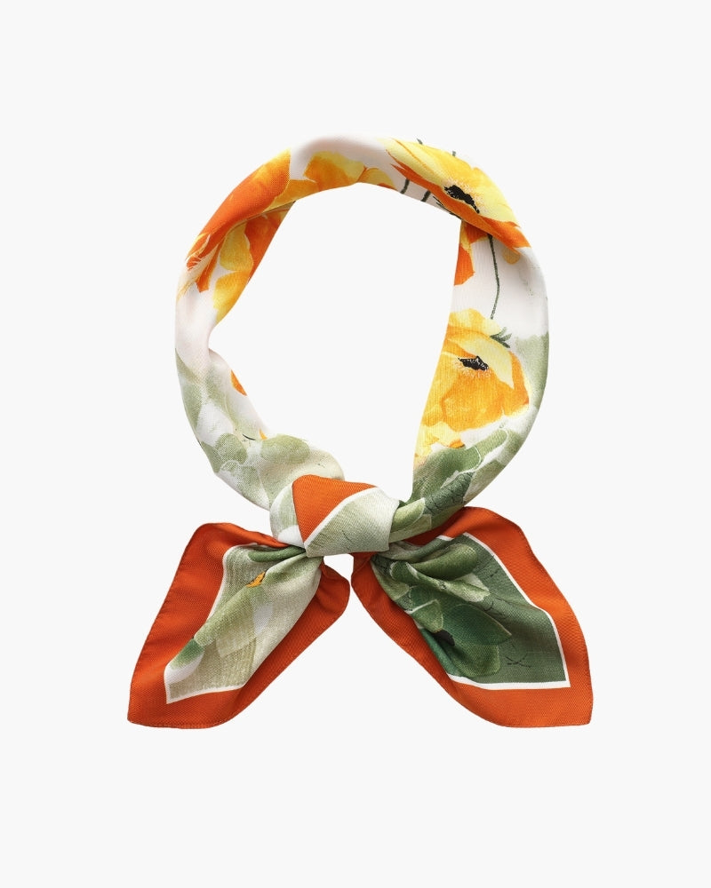 Foulard Donna Twill Seta Morbido Artigianale
