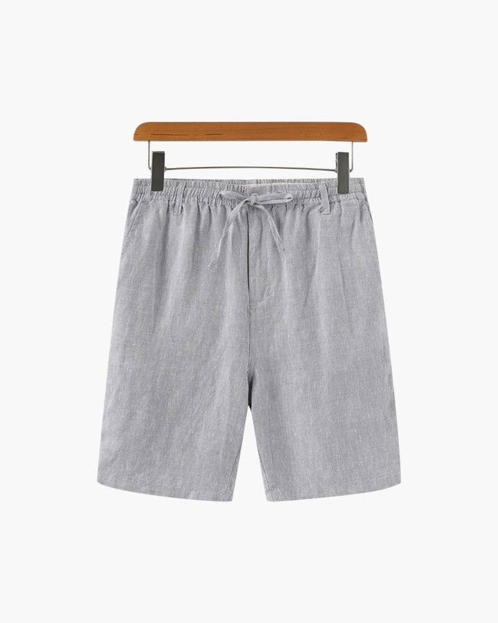 Pantaloni Corti Uomo in Lino Comfort Estivo Essenziale
