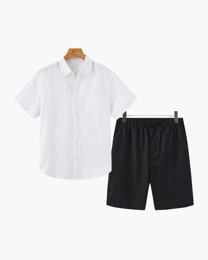 Pantaloncini Uomo in Lino Estivi Classici