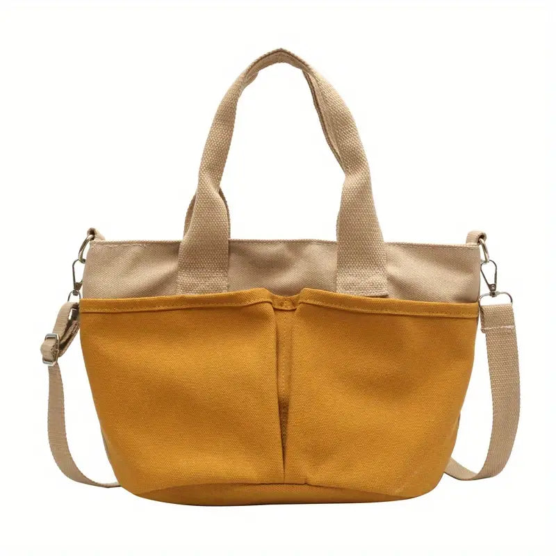 Borsa Tote Unisex in Tela Tracolla Regolabile Casual - Vesarelli