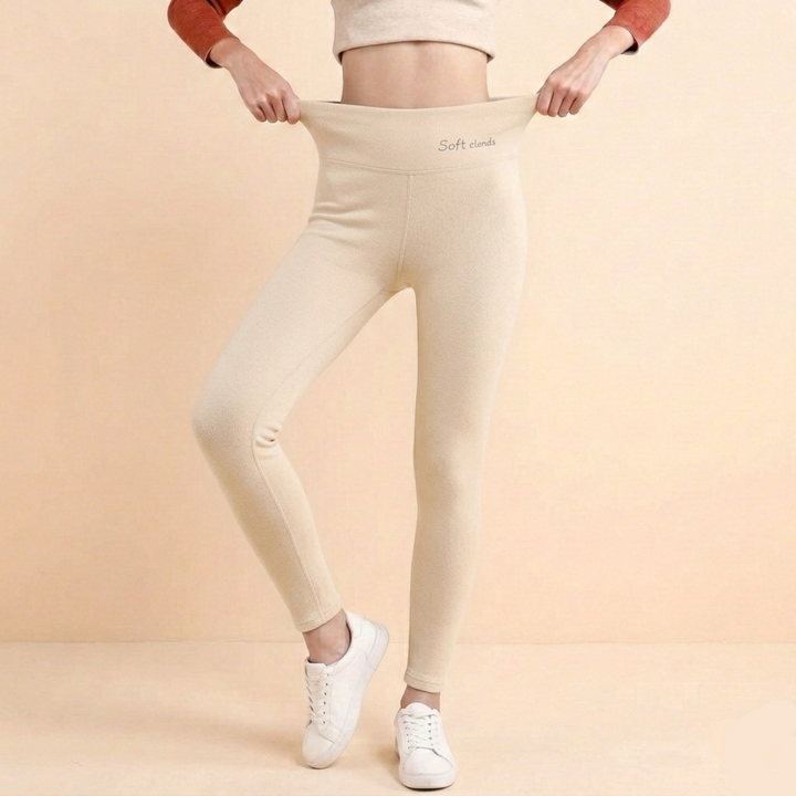 Leggings Donna Elasticizzati Caldi e Confortevoli