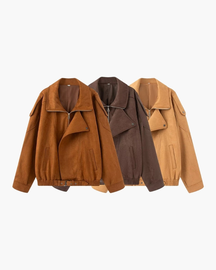 Giacca Donna in Velluto Drappeggiata Stile Vintage - Vesarelli