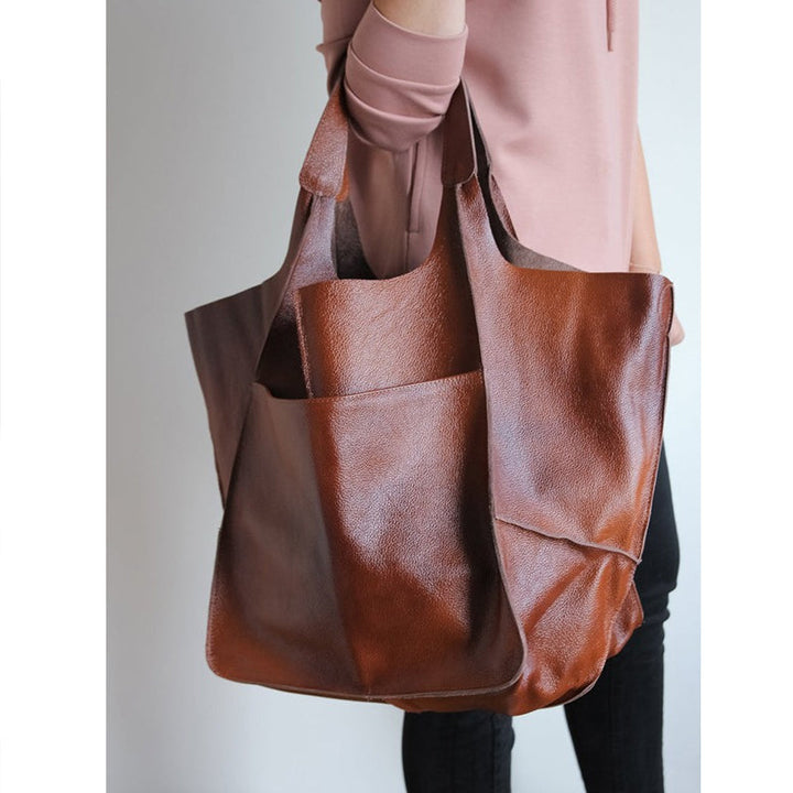 Borsa Donna Vintage in Pelle Elegante Tracolla