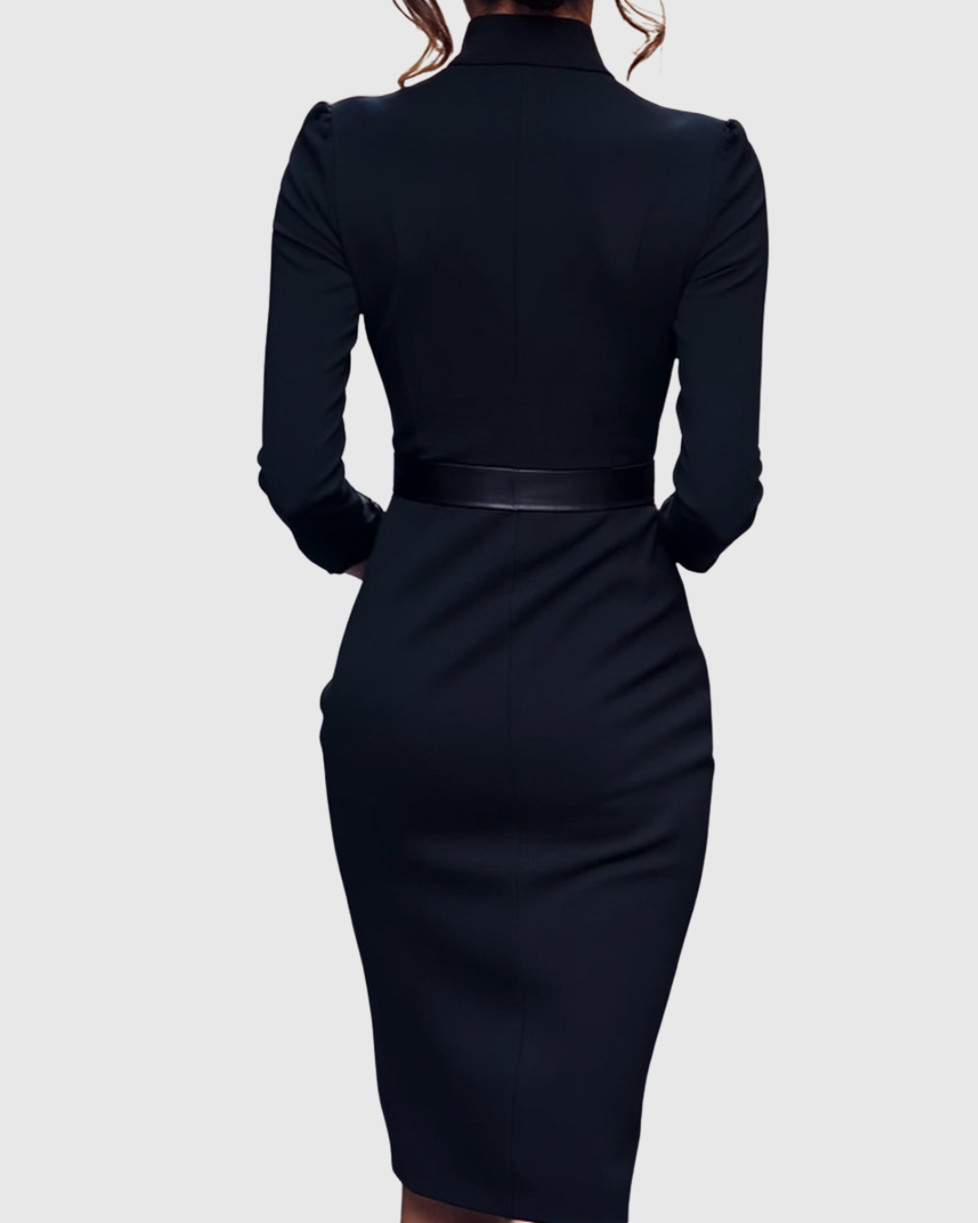 Abito Midi Donna Vestibilità Sartoriale Comodo