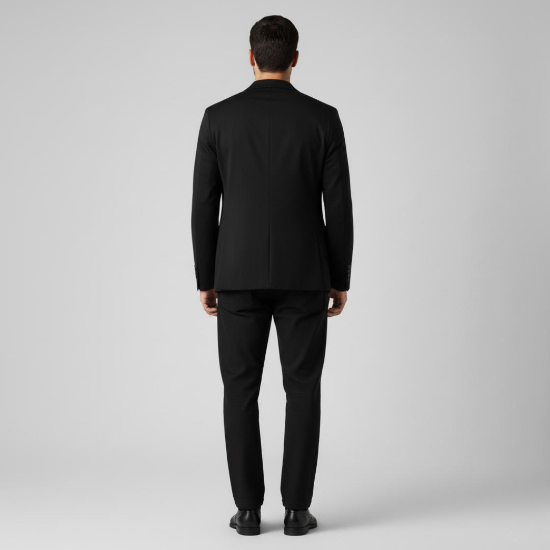 Completo Uomo Blazer Elegante Vestibilità Classica