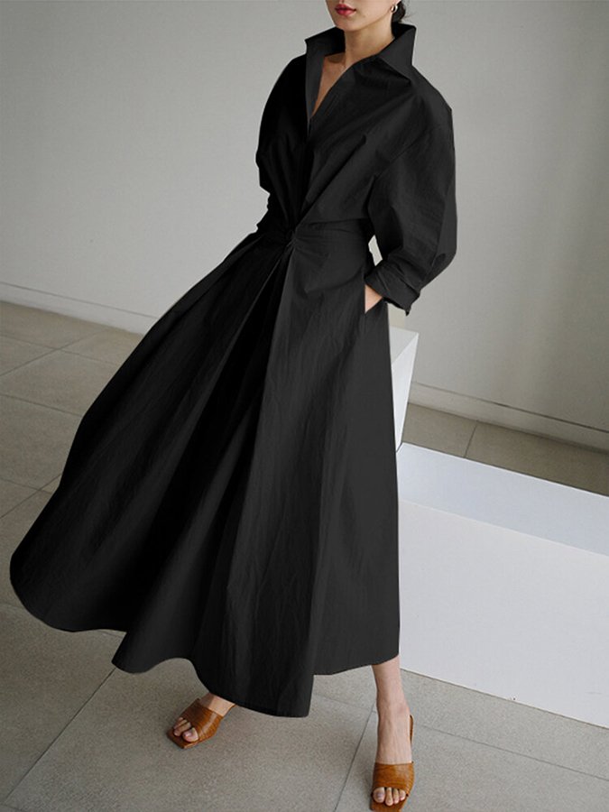 Abito Maxi Donna Lungo Fluente Elegante