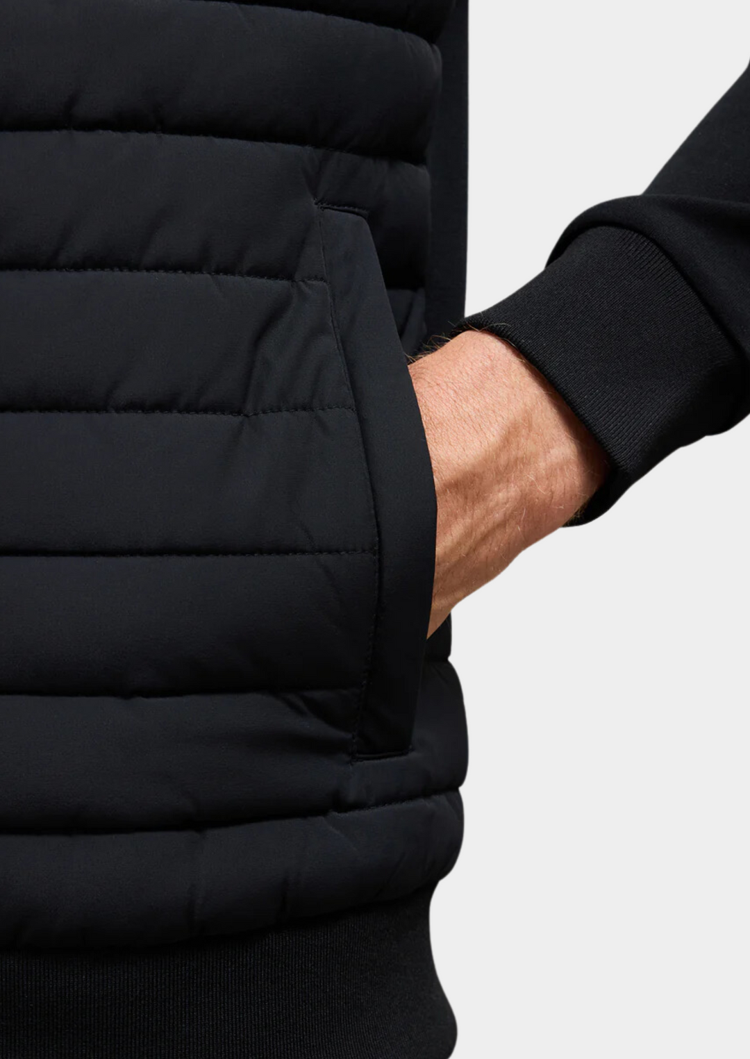 Giacca Ibrida Uomo Tessuto Tecnico Vestibilità Comfort