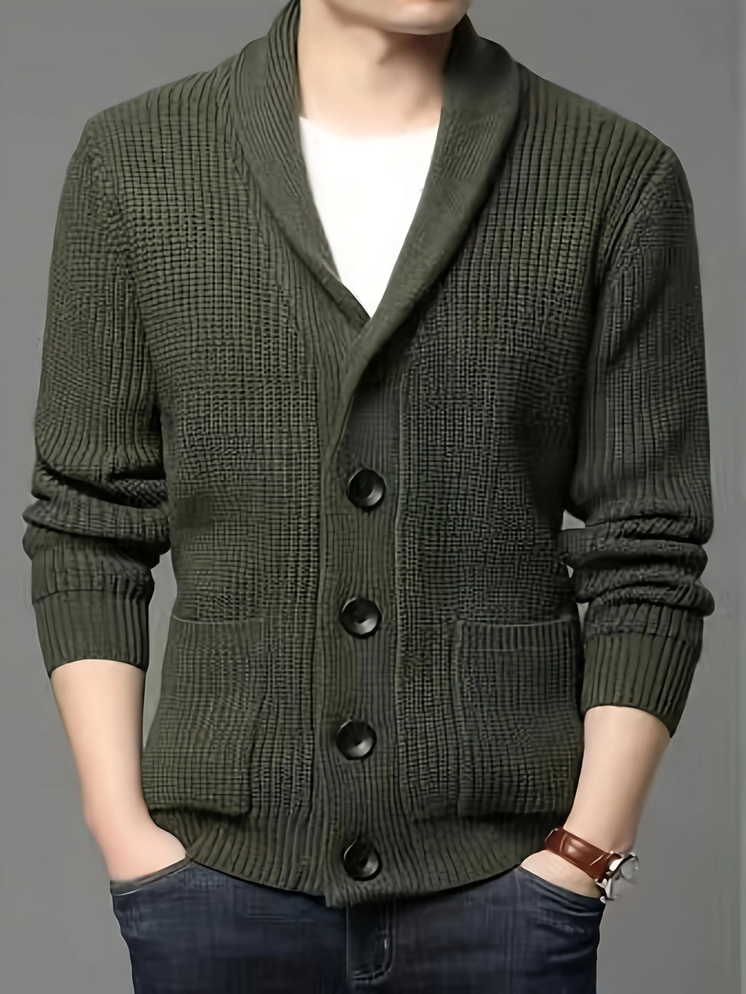 Cardigan Uomo Leggero Estivo Vestibilità Regular - Vesarelli