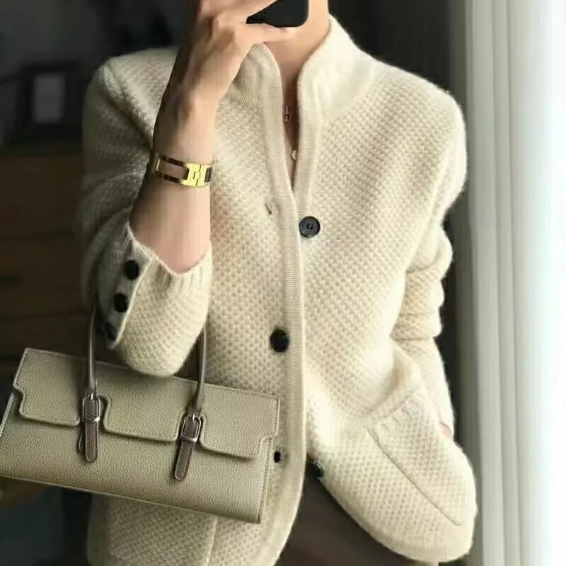 Cardigan Donna Estivo Leggero Elegante Classico - Vesarelli