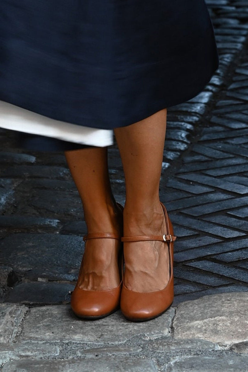 Sandali Donna Tacco Basso Largo Comodi Stile Quotidiano
