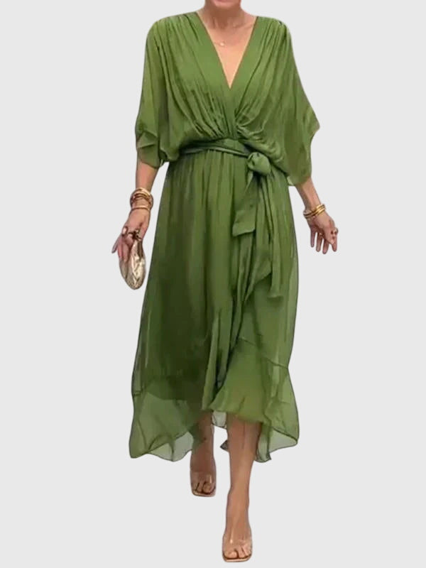 Abito Donna Elegante Vestibilità Slim Design Raffinato - Vesarelli