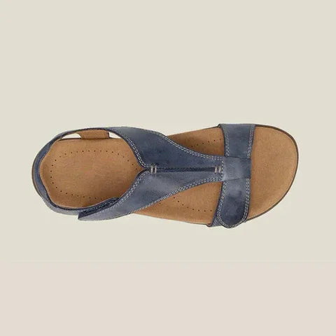 Sandalo Ortopedico Donna Memory Foam T-Strap Comodo